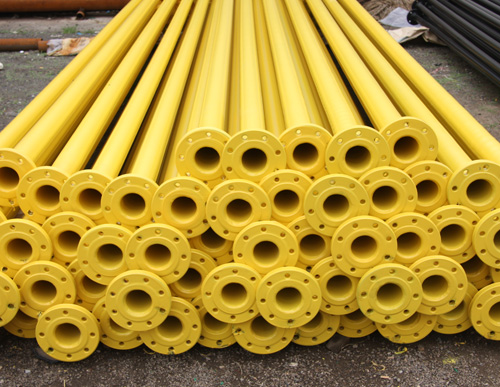 法兰内外涂塑钢管