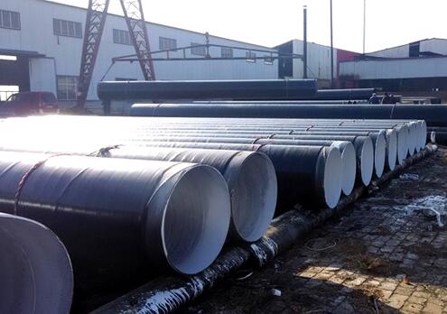 污水处理3PE防腐螺旋钢管